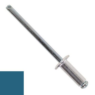 Ð—Ð°ÐºÐ»ÐµÐ¿ÐºÐ° DIN 7337 Ð²Ñ‹Ñ‚ÑÐ¶Ð½Ð°Ñ ÑÑ‚Ð°Ð½Ð´Ð°Ñ€Ñ‚Ð½Ñ‹Ð¹ Ð±Ð¾Ñ€Ñ‚Ð¸Ðº, AL (mg 2.5%)/ST, RAL 5009 M3.2Ñ…6