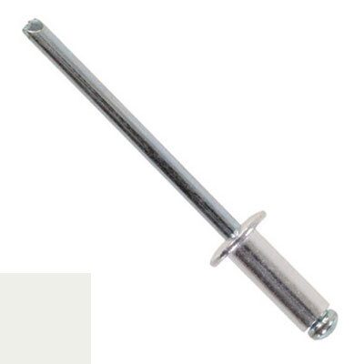 Ð—Ð°ÐºÐ»ÐµÐ¿ÐºÐ° DIN 7337 Ð²Ñ‹Ñ‚ÑÐ¶Ð½Ð°Ñ ÑÑ‚Ð°Ð½Ð´Ð°Ñ€Ñ‚Ð½Ñ‹Ð¹ Ð±Ð¾Ñ€Ñ‚Ð¸Ðº, AL (mg 2.5%)/ST, RAL 9003 M3.2Ñ…8