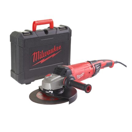 Ð£Ð¨Ðœ Milwaukee Ñ Ñ‚Ð¾Ñ€Ð¼Ð¾Ð·Ð¾Ð¼, Ð·Ð°Ñ‰Ð¸Ñ‚Ð¾Ð¹ Ð¾Ñ‚ Ð¾Ð±Ñ€Ð°Ñ‚Ð½Ð¾Ð³Ð¾ ÑƒÐ´Ð°Ñ€Ð° Ð¸ AVS AGVKB 24-230 EKX DMS KIT