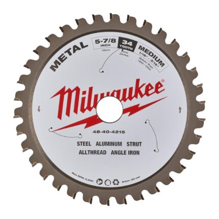 ÐŸÐ¸Ð»ÑŒÐ½Ñ‹Ð¹ Ð´Ð¸ÑÐº Milwaukee Ð´Ð»Ñ Ñ†Ð¸Ñ€ÐºÑƒÐ»ÑÑ€Ð½Ð¾Ð¹ Ð¿Ð¸Ð»Ñ‹ Ð¿Ð¾ Ð¼ÐµÑ‚Ð°Ð»Ð»Ñƒ 150x20x1,6x34