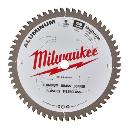 ÐŸÐ¸Ð»ÑŒÐ½Ñ‹Ð¹ Ð´Ð¸ÑÐº Milwaukee Ð¿Ð¾ Ð°Ð»ÑŽÐ¼Ð¸Ð½Ð¸ÑŽ 203 x 5/8 x 2.4 x 58