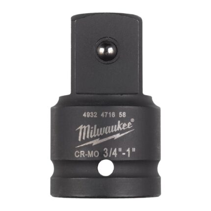 ÐŸÐµÑ€ÐµÑ…Ð¾Ð´Ð½Ð¸Ðº Milwaukee Ð´Ð»Ñ Ð³Ð¾Ð»Ð¾Ð²Ð¾Ðº Shockwave 3/4" ÐºÐ²Ð°Ð´Ñ€Ð°Ñ‚ - 1" ÐºÐ²Ð°Ð´Ñ€Ð°Ñ‚