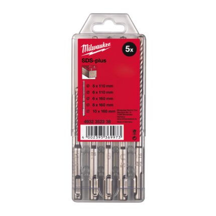 ÐÐ°Ð±Ð¾Ñ€ Ð±ÑƒÑ€Ð¾Ð² Milwaukee SDS+ M2 5 ÑˆÑ‚.