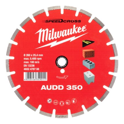 ÐÐ»Ð¼Ð°Ð·Ð½Ñ‹Ð¹ Ð´Ð¸ÑÐº Milwaukee AUDD 350 (RU)