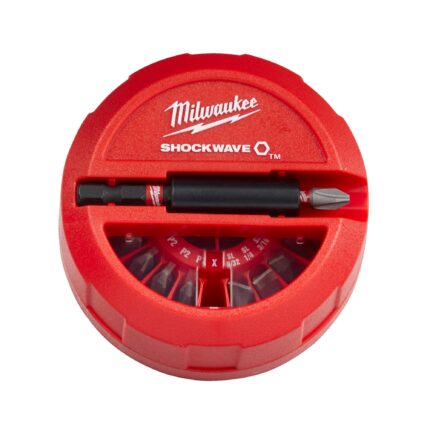 ÐÐ°Ð±Ð¾Ñ€ Ð±Ð¸Ñ‚ Milwaukee Shockwave Ð´Ð»Ñ ÑˆÑƒÑ€ÑƒÐ¿Ð¾Ð²ÐµÑ€Ñ‚Ð° 15 ÑˆÑ‚.