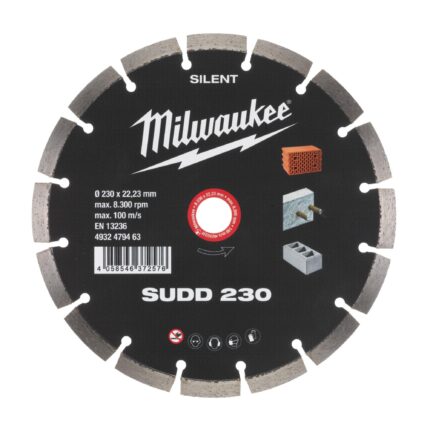 ÐÐ»Ð¼Ð°Ð·Ð½Ñ‹Ð¹ Ð´Ð¸ÑÐº Milwaukee SUDD 230