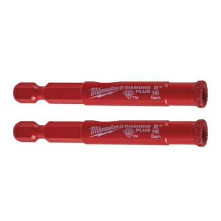 ÐÐ»Ð¼Ð°Ð·Ð½Ð¾Ðµ ÐºÐ¾Ñ€Ð¾Ð½Ñ‡Ð°Ñ‚Ð¾Ðµ ÑÐ²ÐµÑ€Ð»Ð¾ Milwaukee Diamond Plus Ã˜ 8Ð¼Ð¼ (2 ÑˆÑ‚.)