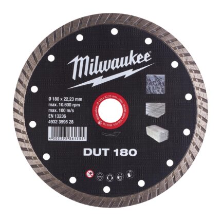 ÐÐ»Ð¼Ð°Ð·Ð½Ñ‹Ð¹ Ð´Ð¸ÑÐº Milwaukee DUT 180